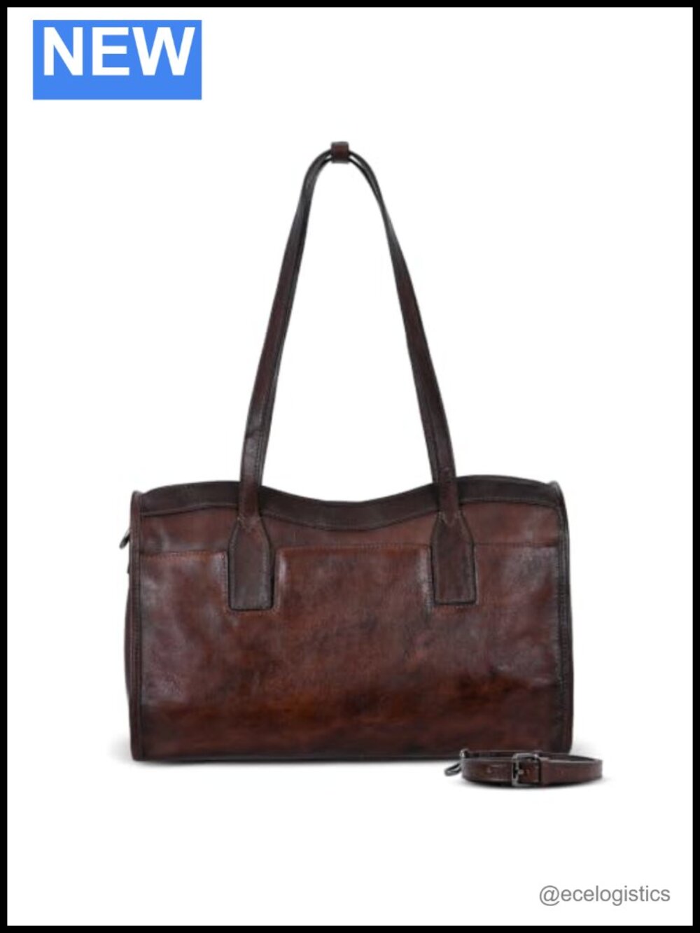 Genuine Leather Tote Shoulder Bag Women Large Purse Handbag MacBook